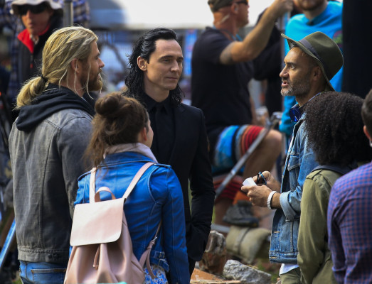 Tom Hiddleston - On The Set of Thor: Ragnarok (2017)