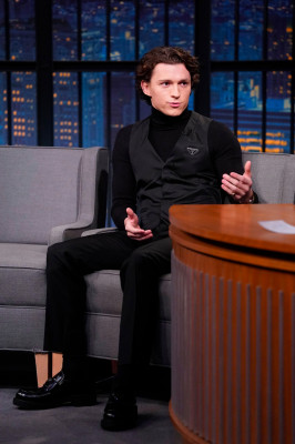 Tom Holland-Late Night with Seth Meyers