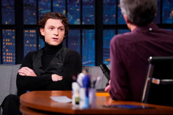 Tom Holland-Late Night with Seth Meyers