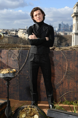 Tom Holland-'Uncharted' Paris Photocall