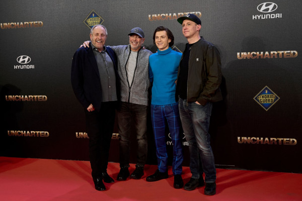 Tom Holland-'Uncharted' Madrid Premiere