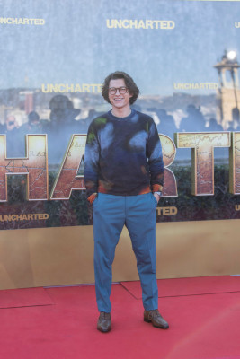 Tom Holland-&#039;Uncharted&#039; Barcelona Photocall