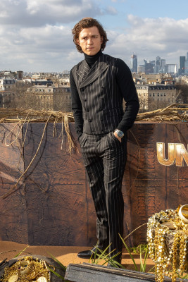 Tom Holland-'Uncharted' Paris Photocall