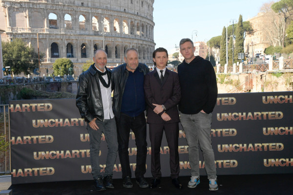 Tom Holland- 'Uncharted' Rome Photocall