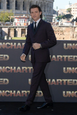 Tom Holland- 'Uncharted' Rome Photocall