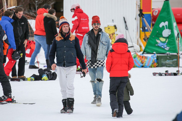 Tom Kaulitz in Gstaad 01/02/2018