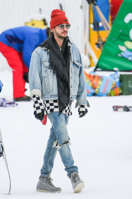 Tom Kaulitz in Gstaad 01/02/2018