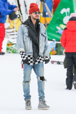 Tom Kaulitz in Gstaad 01/02/2018