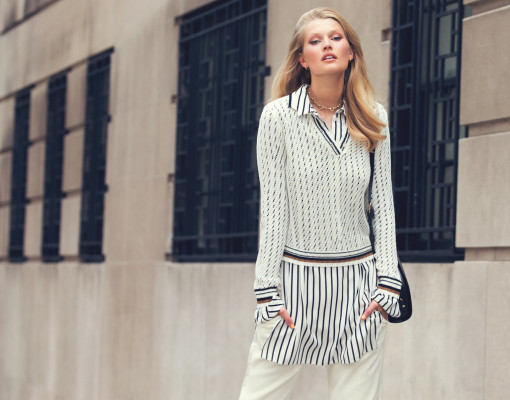 Toni Garrn - photoshoot for THE EDIT FROM NET-A-PORTER by David Bellemere