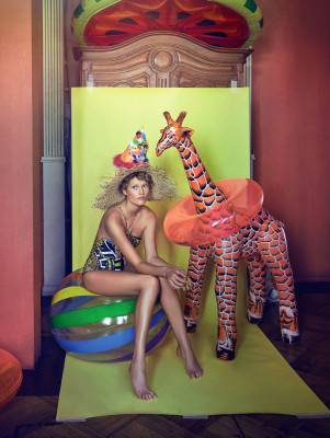 Toni Garrn - photoshoot for VOGUE KOREA