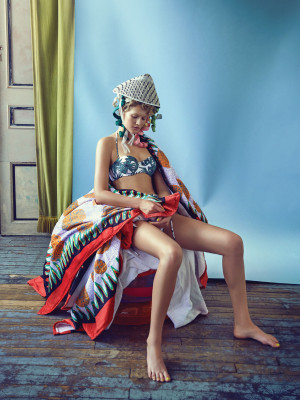 Toni Garrn - photoshoot for VOGUE KOREA
