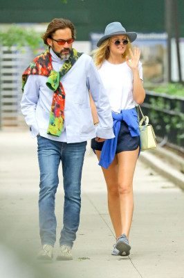 Toni Garrn - Out and About in New York