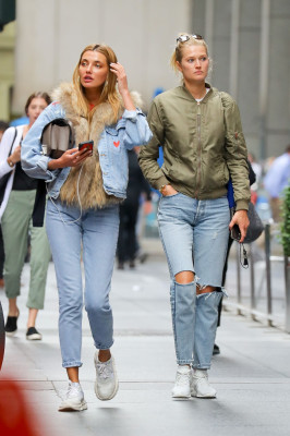Toni Garrn - Out and About in New York