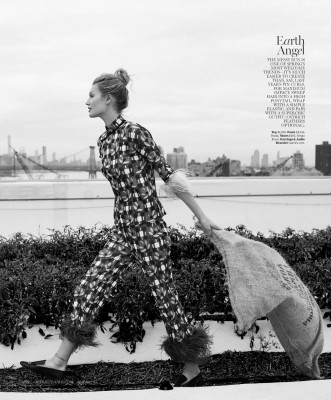 Toni Garrn - photoshoot for Marie Claire USA 2017, by Adam Franzino