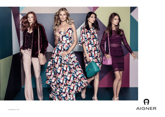 Toni Garrn - Aigner Spring/Summer Campaign
