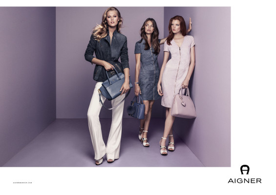 Toni Garrn - Aigner Spring/Summer Campaign