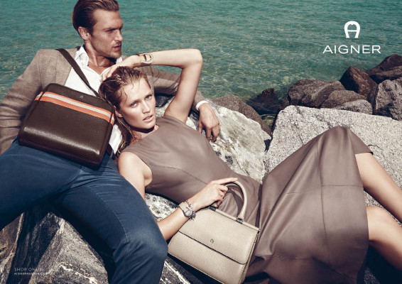 Toni Garrn - Aigner Spring/Summer Campaign 