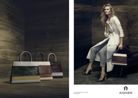 Toni Garrn - photoshoot for AIGNER FALL/WINTER CAMPAIGN