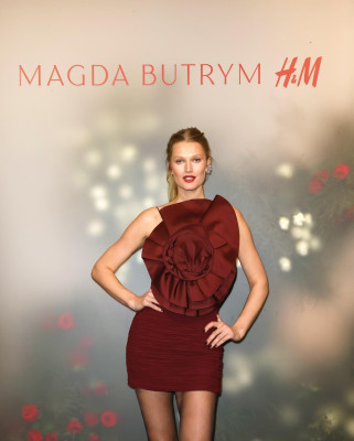 Toni Garrn at Magda Butrym H&amp;amp;M Launch Event at Funkhaus Berlin on April 2025