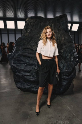Toni Garrn at Michael Kors Fashion Show in New York
