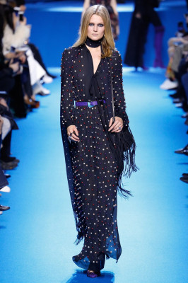 Toni Garrn - Elie Saab Fall/Winter Fashion Show in Paris