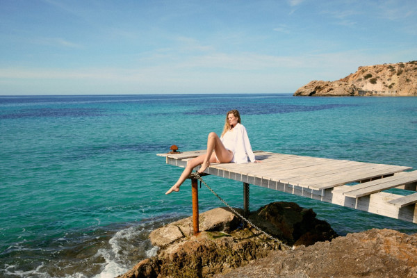 Toni Garrn ~ Hunza G S/S 2024 by Ina Levy