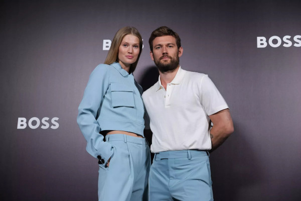 Toni Garrn - Attend Boss Spring/Summer 2023 Fashion Show in Milan