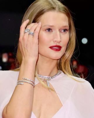 Toni Garrn at 75th Berlinale International Film Festival
