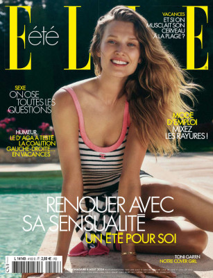 Toni Garrn for Elle France 08/08/2024 by Xavi Gordo