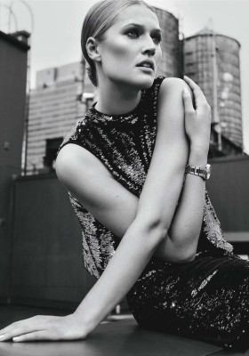 Toni Garrn - Elle Germany By Adam Franzino