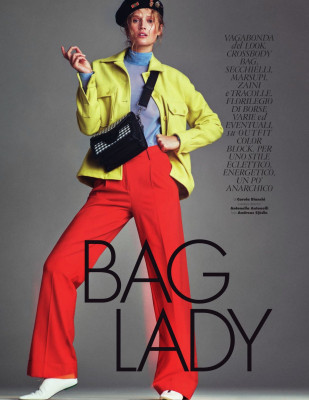 TONI GARRN in Elle Magazine, Italy November 2019