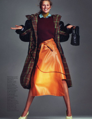TONI GARRN in Elle Magazine, Italy November 2019
