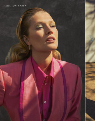TONI GARRN in Grazia Magazine, Italy July 2020