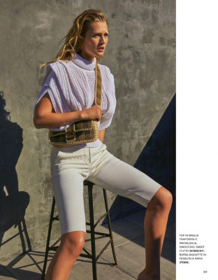 TONI GARRN in Grazia Magazine, Italy July 2020