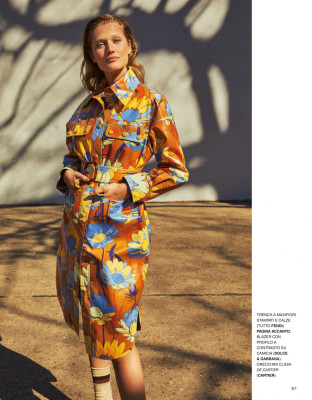 TONI GARRN in Grazia Magazine, Italy July 2020