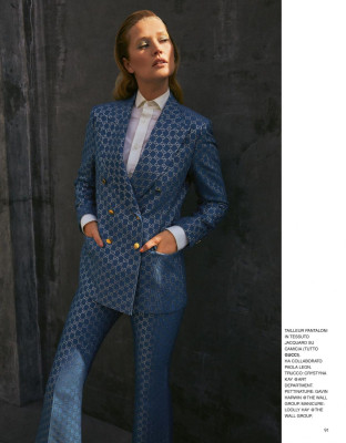 TONI GARRN in Grazia Magazine, Italy July 2020