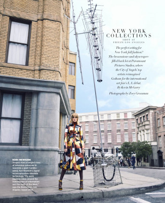 TONI GARRN in Harper’s Mazaar Magazine, June/July 2019