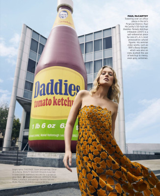 TONI GARRN in Harper’s Mazaar Magazine, June/July 2019