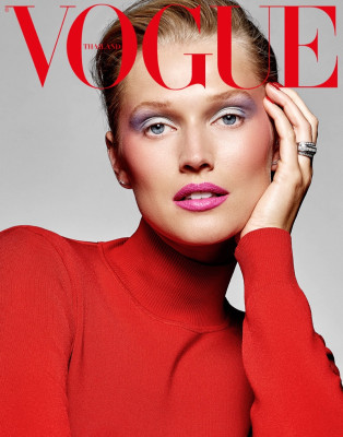 Toni Garrn - by Yu Tsai for Vogue Thailand