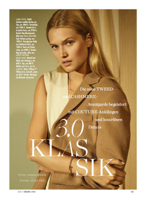 Toni Garrn - Elle Germany
