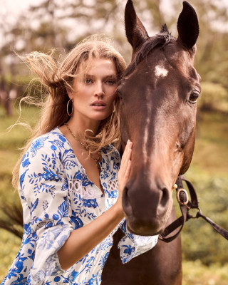 Toni Garrn for LASCANA spring/summer campaign 2024