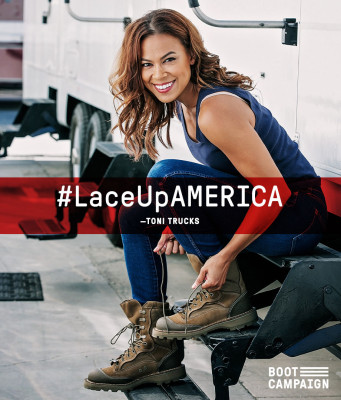 Toni Trucks - Boot Campaign &#039;Lace Up America&#039; (2019)