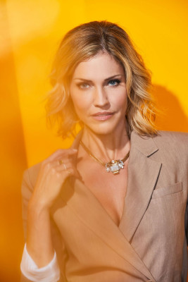 Tricia Helfer – Pizza Hut Lounge Portraits at SDCC 2019