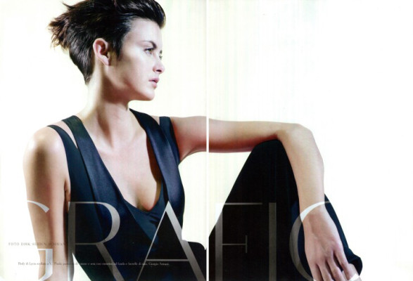 Trish Goff - Amica Magazine 2010, Grafica