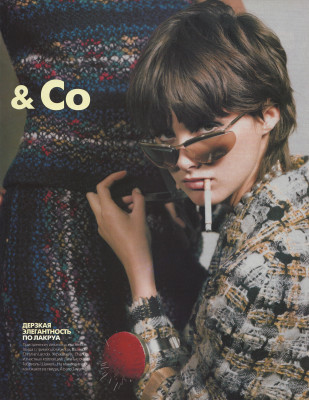 Trish Goff ~ ELLE Russia November 2000