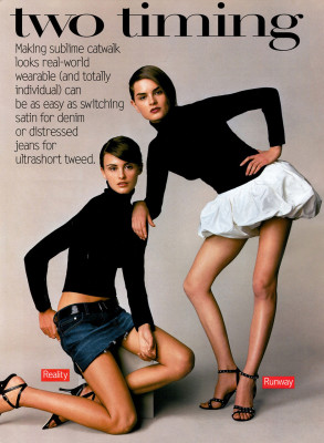 Trish Goff - Vogue US, March 2001