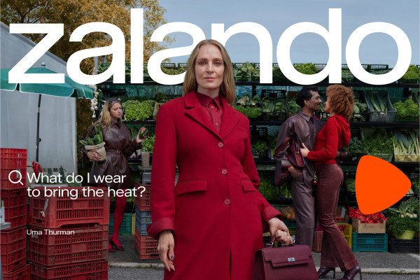 Uma Thurman for Zalando 2025