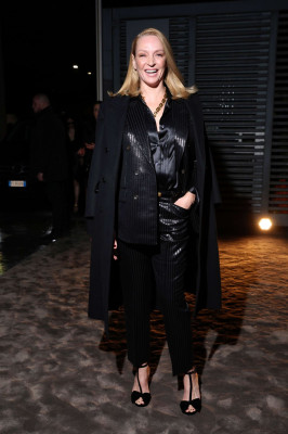 Uma Thurman - Tom Ford Fashion Show in Milan 