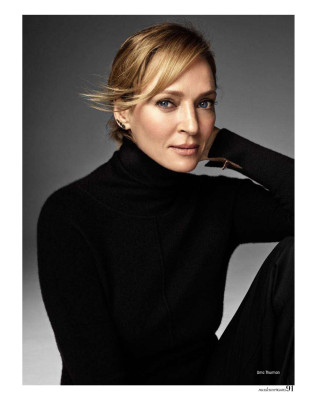 Uma Thurman – Madame Figaro 04/19/2019 Issue