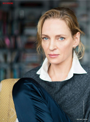 Uma Thurman – Vanity Fair Magazine France June 2019 Issue
